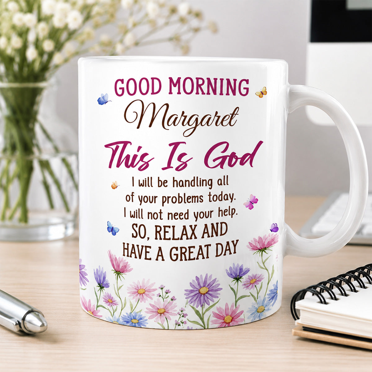 Faith-Inspired Morning Gift - Personalized Coffee Mug