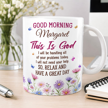 Faith-Inspired Morning Gift - Personalized Coffee Mug