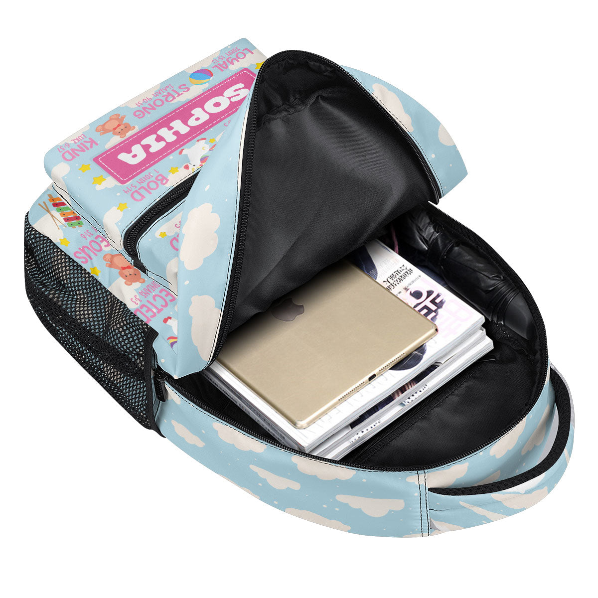 God Says I Am - Personalized Kids Backpack