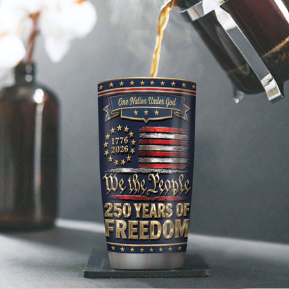 Patriotic Christian - Personalized Stainless Steel Tumbler