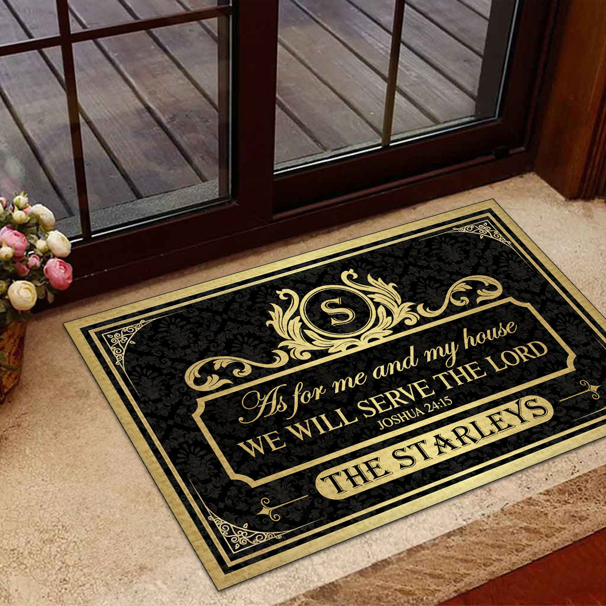 Faith House Doormat - Personalized Home Decor
