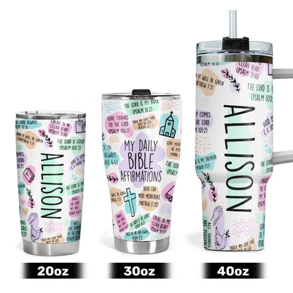 Faithful Drinkware - Personalized Stainless Steel Tumbler