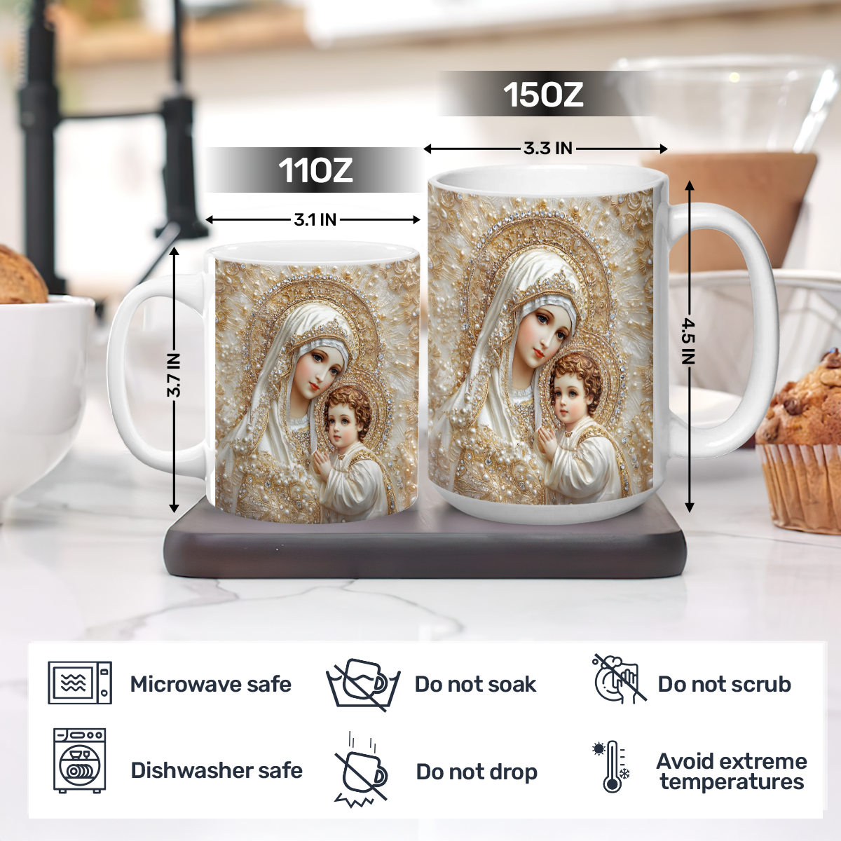 Light Of Heaven’s Embrace - Inspirational Coffee Mug