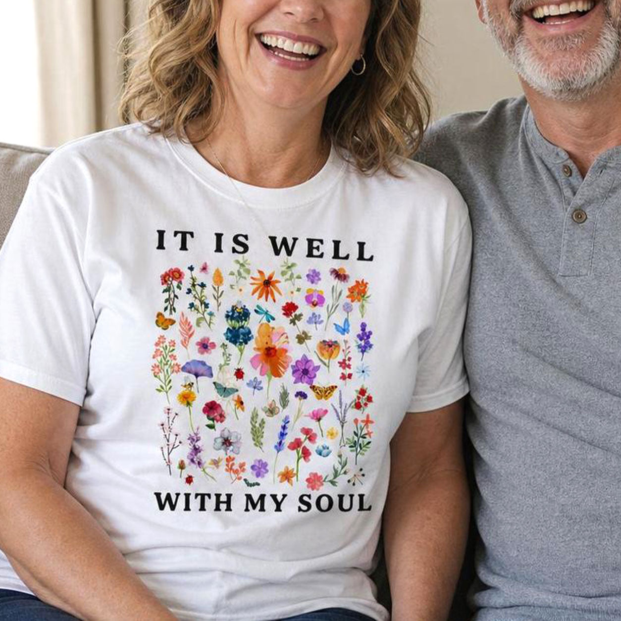 It Is Well With My Soul - Unisex T-shirt GMJSTS200018