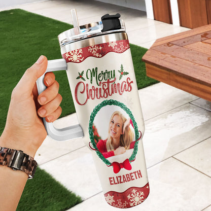 For Unto Us A Child Is Born - Personalized Stainless Steel Tumbler