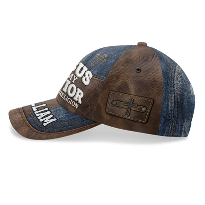 Jesus Is My Savior - Personalized Classic Cap - Christian Faith