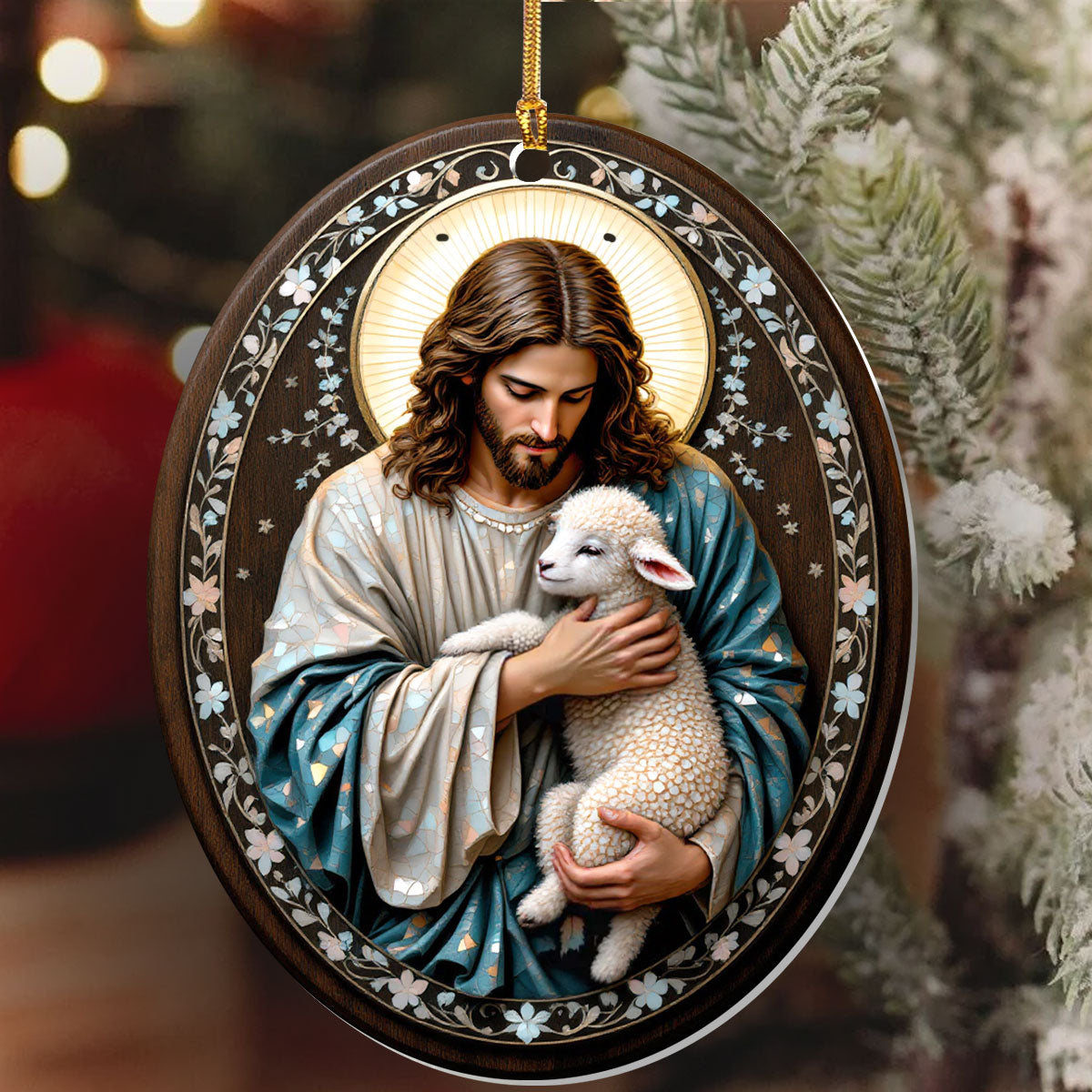 The Good Shepherd - Acrylic Ornament - Christian Home Decor GOJS10299