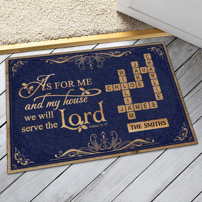 Faith Quote - Personalized Doormat for Home Decor GDMJS10043