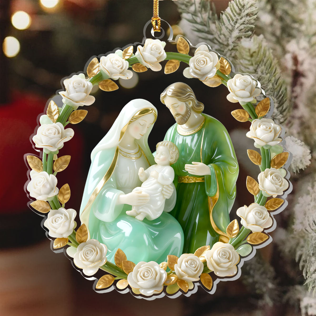 Bible Verse - Personalized Acrylic Ornament GOJS10302