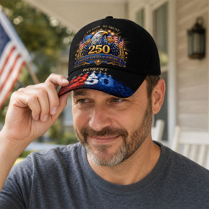 In God We Trust - Personalized Classic Cap