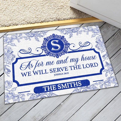 Bible Verse - Personalized Doormat for Home Decor
