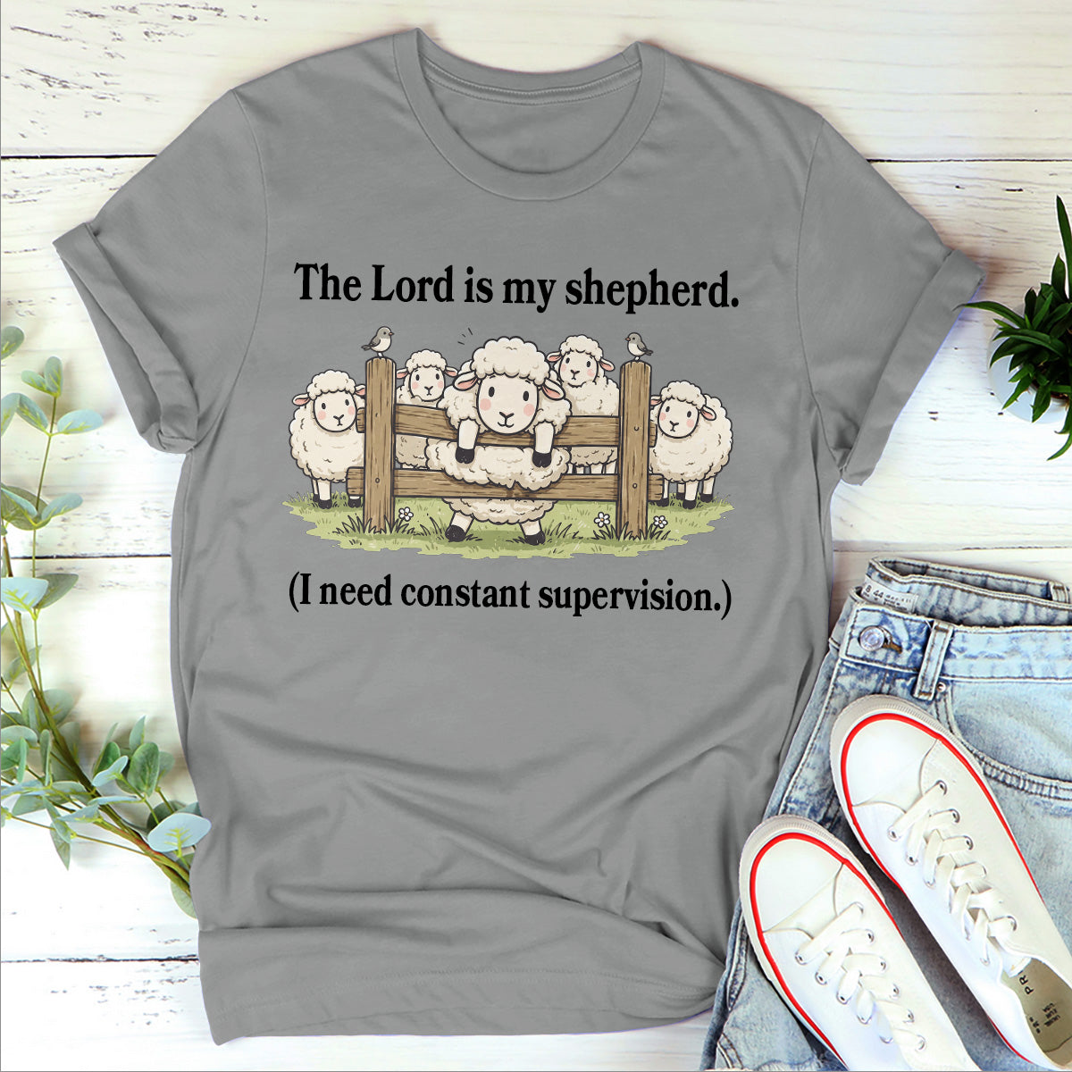 Psalm 23:1 - Unisex T-shirt GMJSTS200011