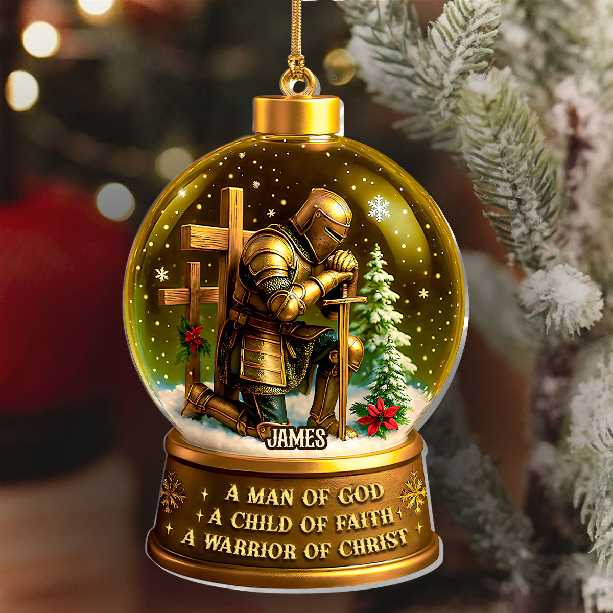 Child Of God - Personalized Acrylic Ornament GOJS10018