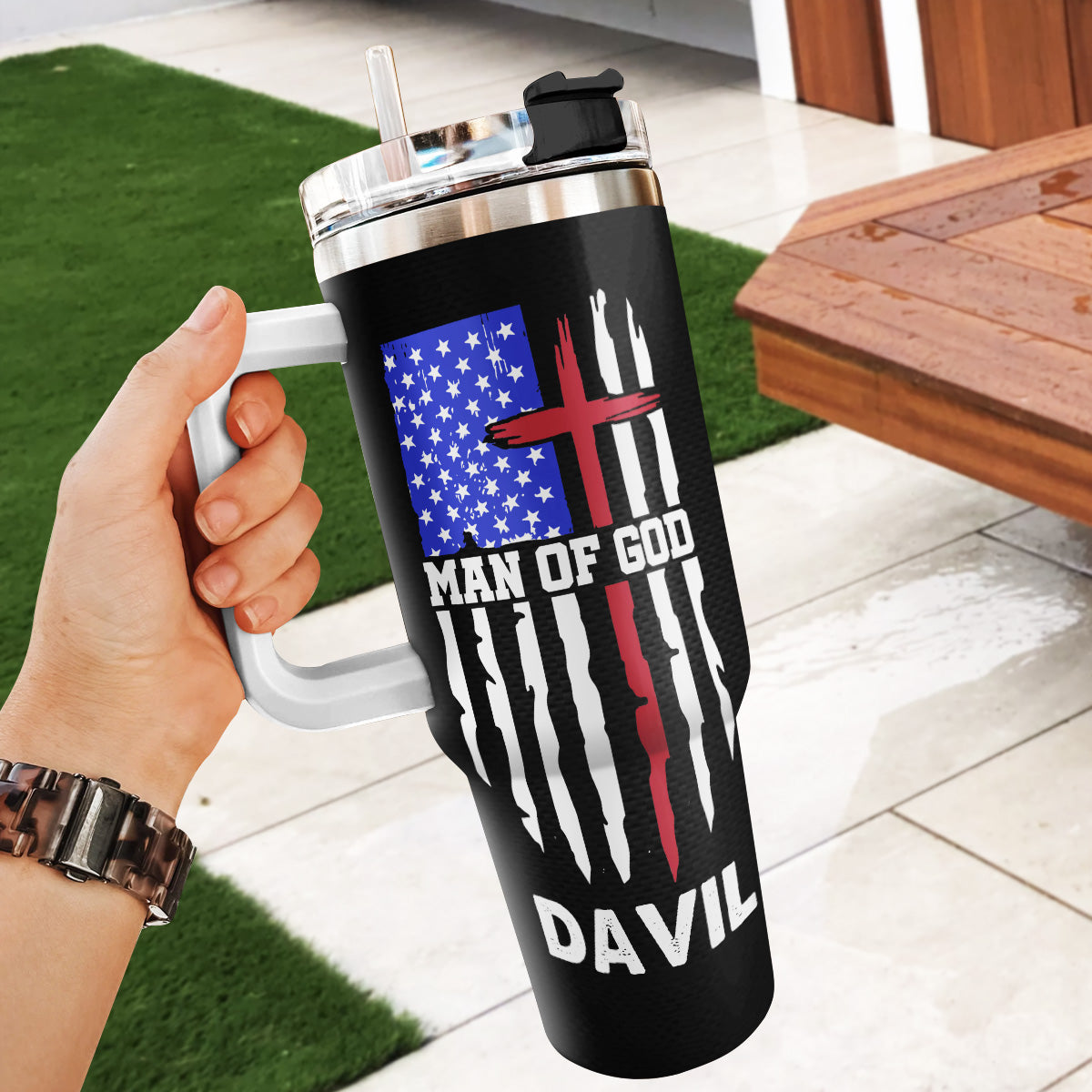 Faithful Drinkware - Personalized Stainless Steel Tumbler