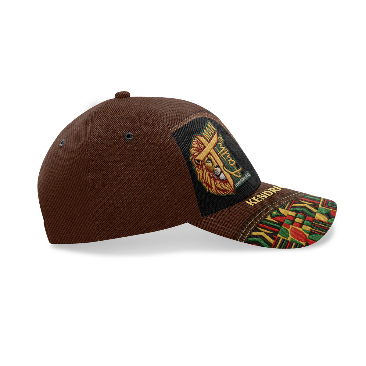 Black Man Of Faith - Personalized Classic Cap - Gift For Christian Men