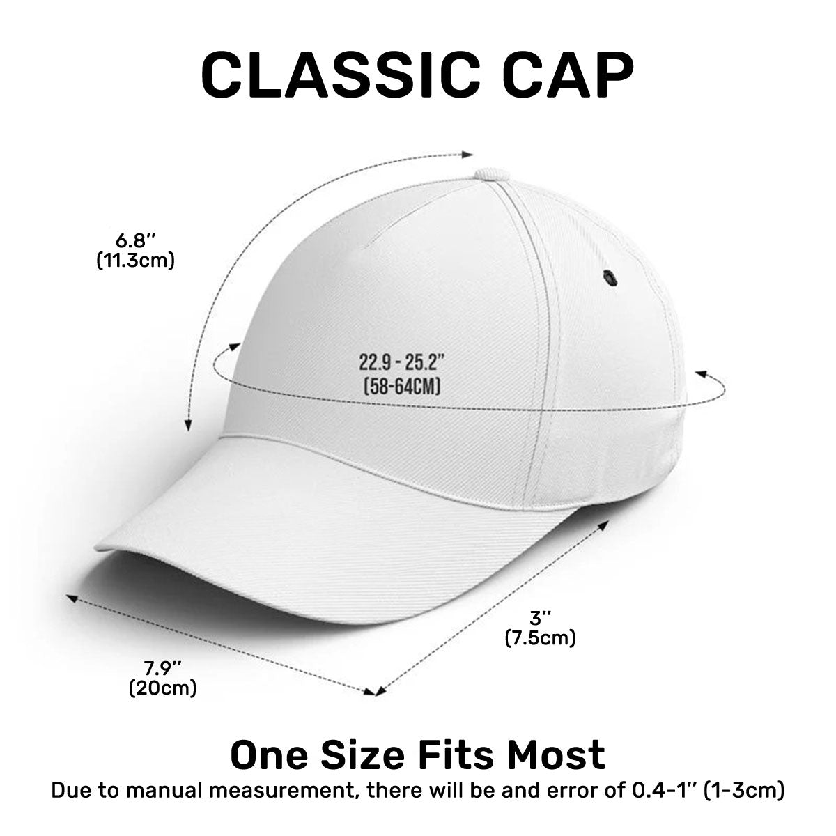 God Says I Am - Personalized Classic Cap