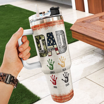 Dear Dad, You're Always Our Number 1 - Personalized Tumbler
