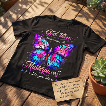 Broken Pieces - 2D Unisex T-shirt GMJSTS200007