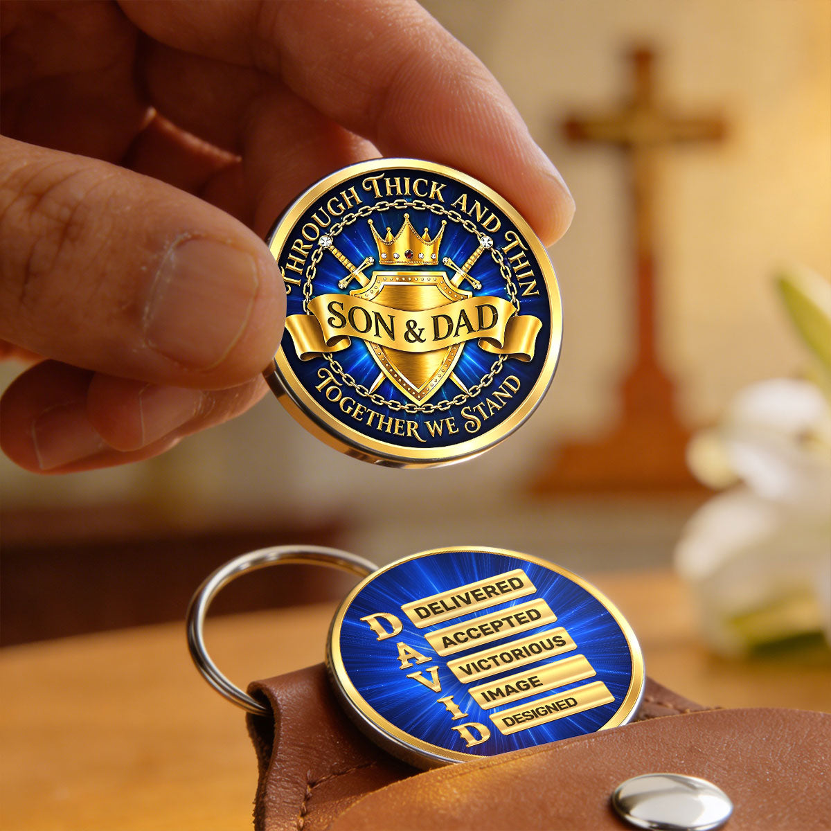 Together We Stand - Personalized Pocket Hug Keepsake