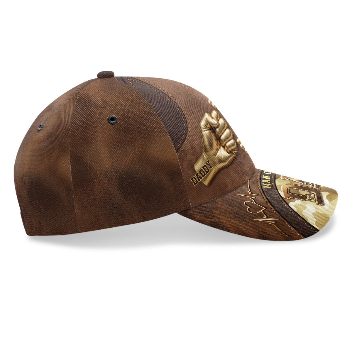 Dad the Man the Myth the Legend - Custom Name Cap