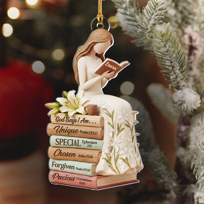 Faithful Reflections - Personalized Acrylic Ornament GOJS10306