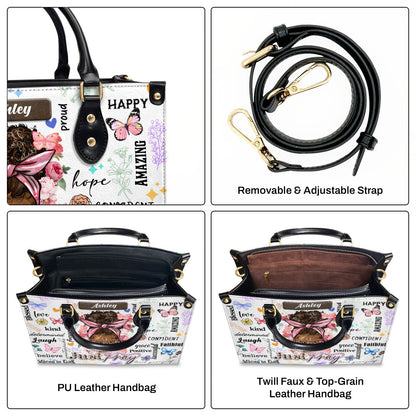 Faith-Inspired - Personalized Leather Handbag GMJSLB200013