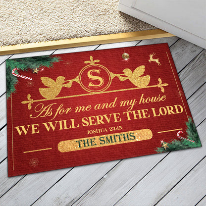 Bible Verse - Personalized Doormat for Home