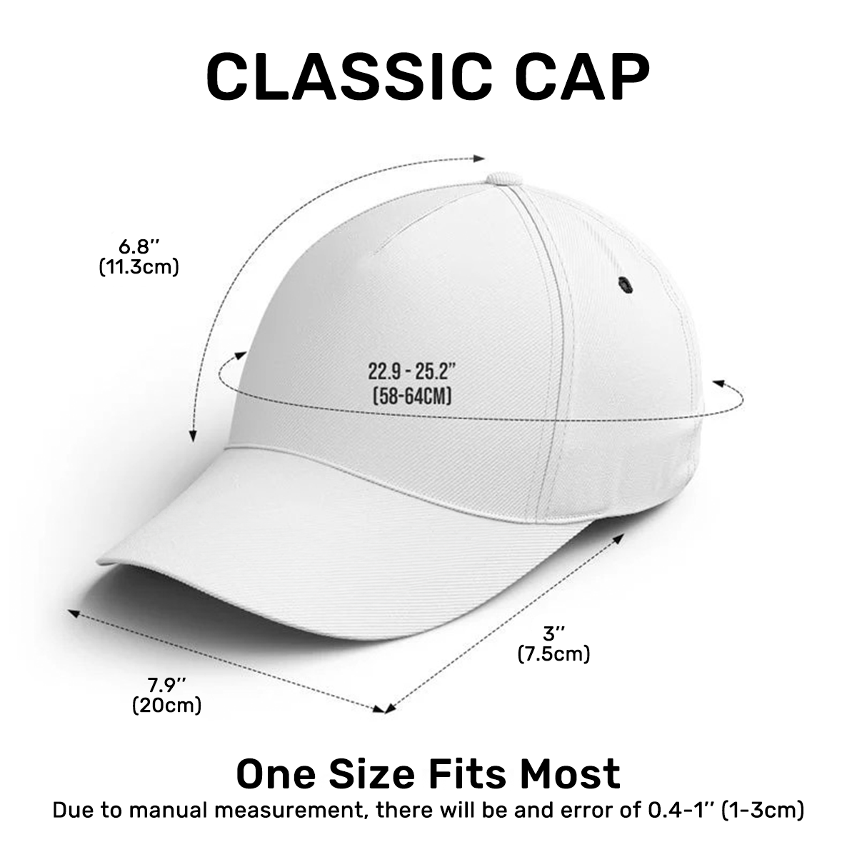 Walk By Faith Not By Sight - Personalized Classic Cap