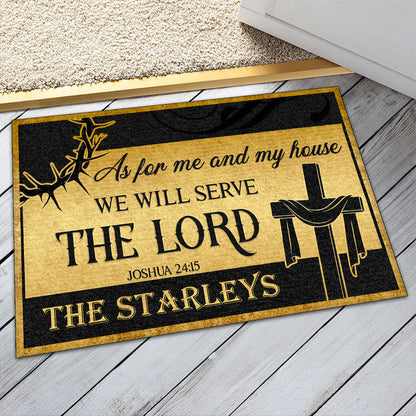 Faith Quote - Personalized Doormat for Home