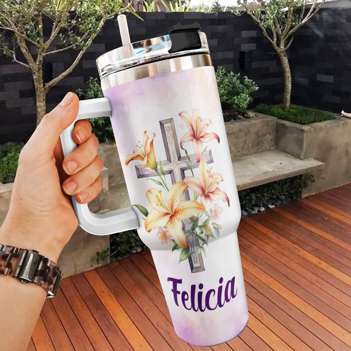 Salvation - Personalized Stainless Steel Tumbler for Her
