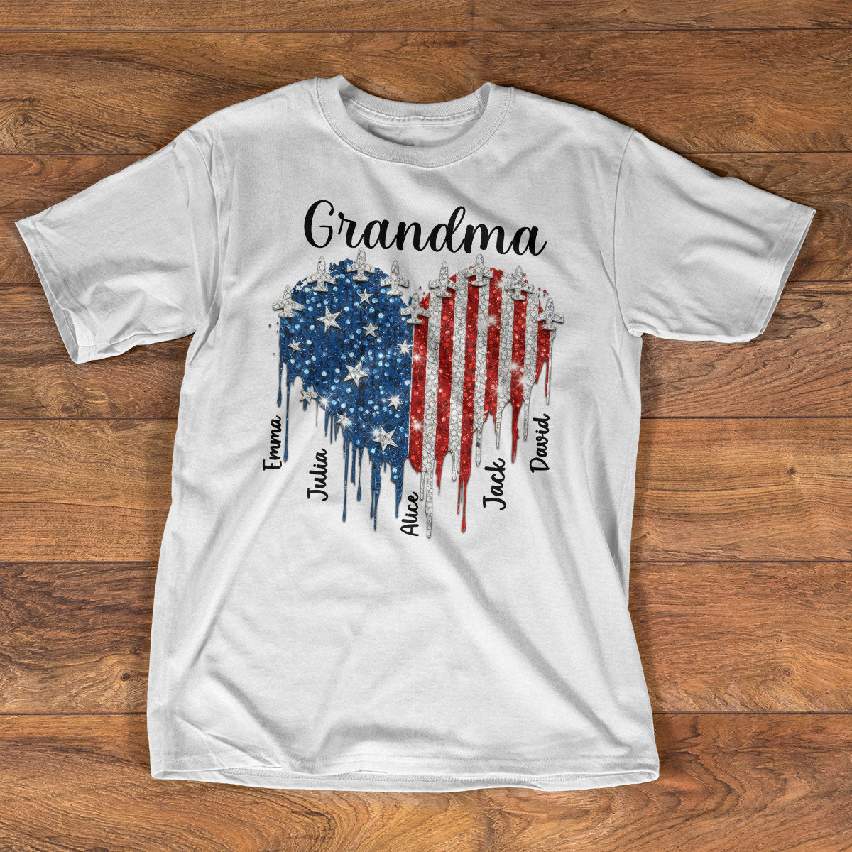 Independence Heart - Personalized Unisex T-Shirt GMJSTS200036