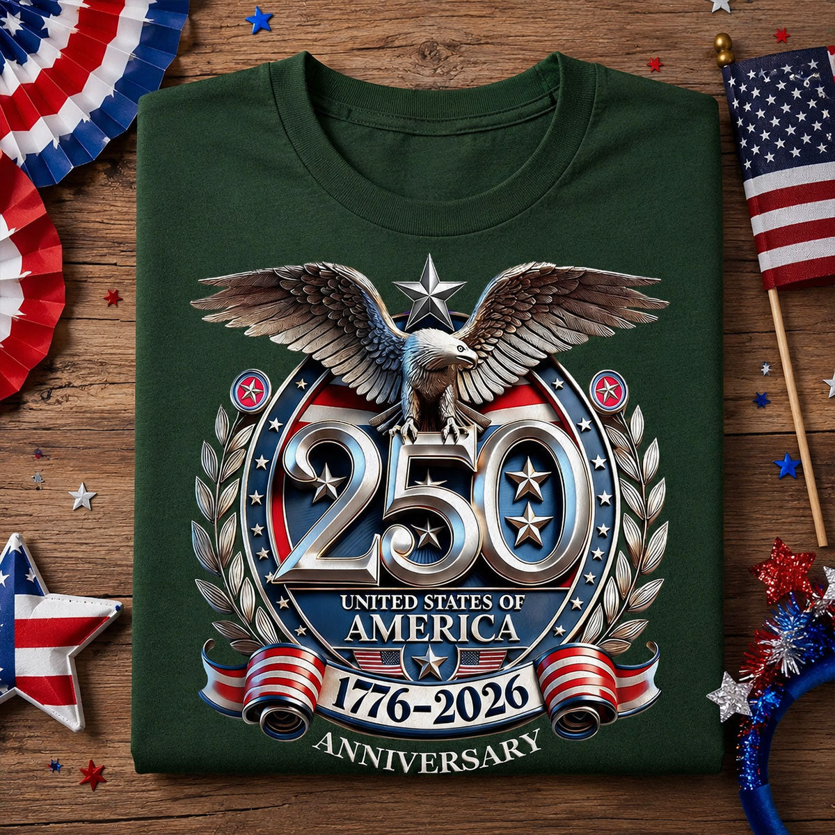Patriot's Pride - 2D Unisex T-shirt GMJSTS200021