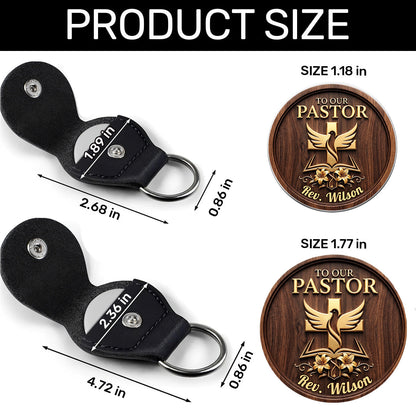 To Our Pastor in Infinite Wisdom - Personalized Christian Keepsake