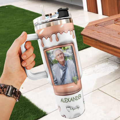 Best Dad In The World - Personalized Stainless Steel Tumbler