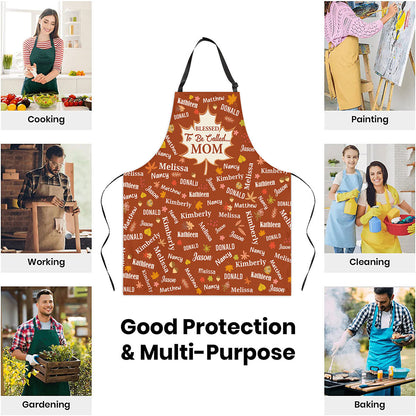 Blessed To Be Called Grandma - Personalized Apron