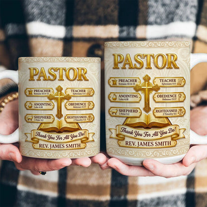 Faithful Shepherd - Personalized Ceramic Coffee Mug