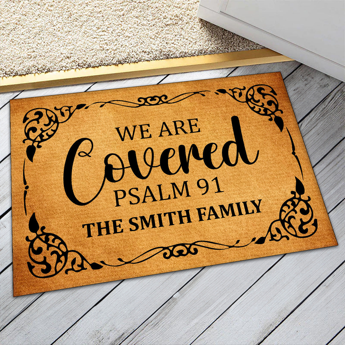 Faith-Inspired Doormat - Custom Home Decor GDMJS10086