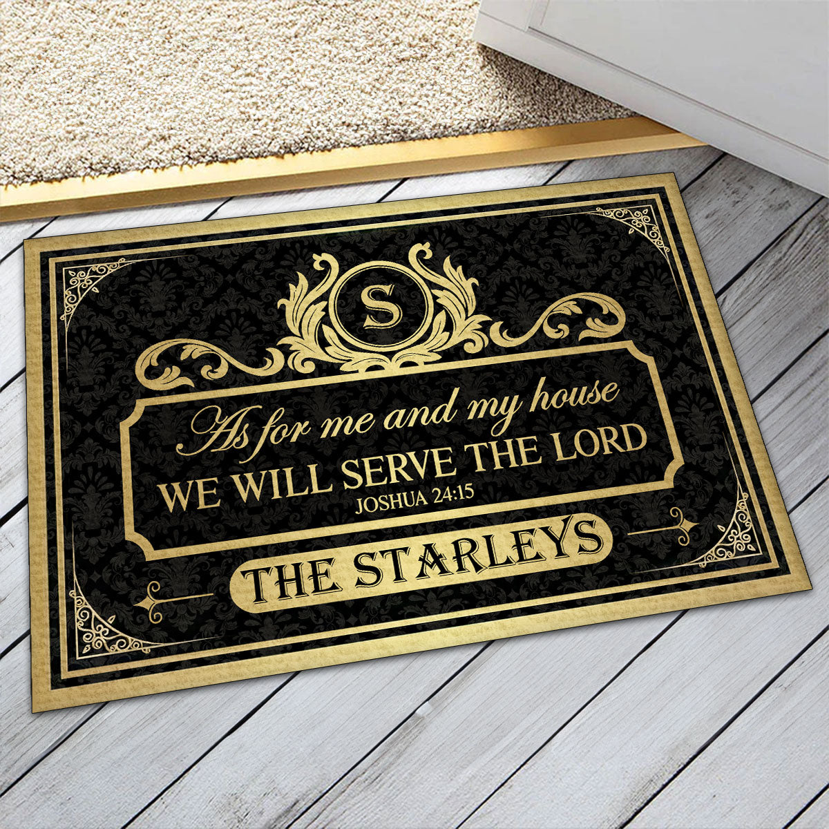 Faith House Doormat - Personalized Home Decor