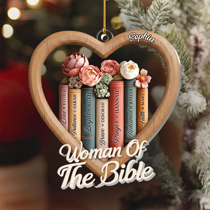 Woman Of The Bible - Personalized Acrylic Ornament GOJS10034