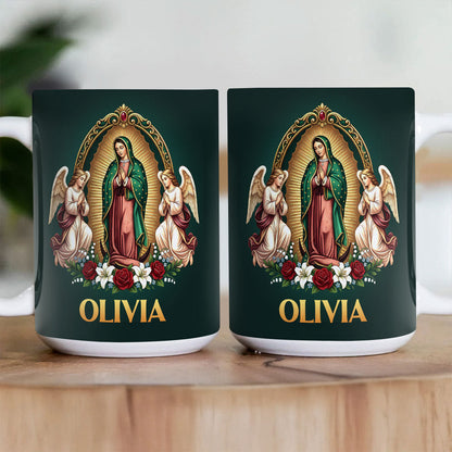 Our Lady of Guadalupe Gift for Mom - Personalized Coffee Mug