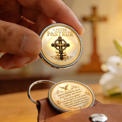 À Notre Pasteur - Personalized Pocket Hug Gift for Pastor