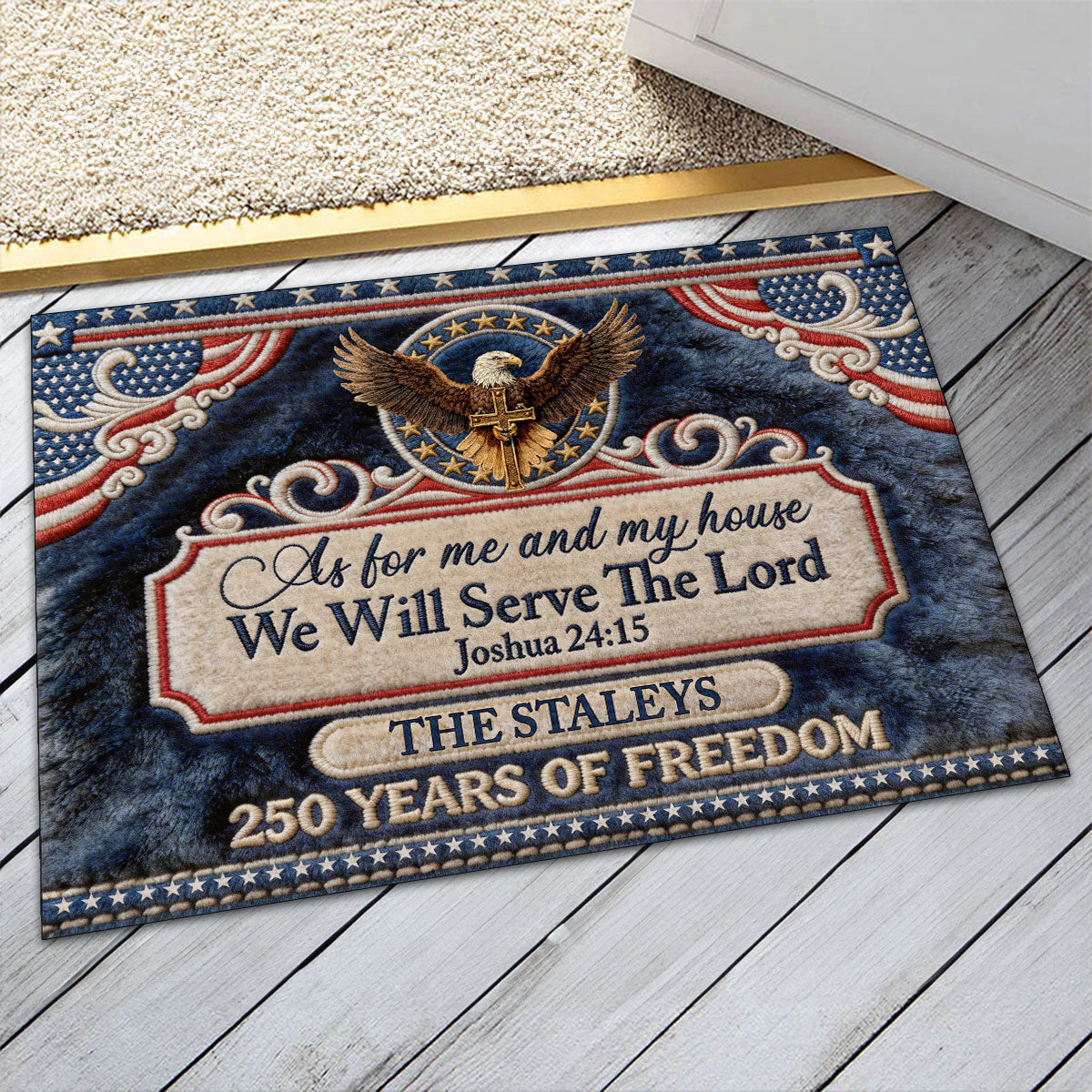 Bible Verse - Personalized Doormat for Home Decor