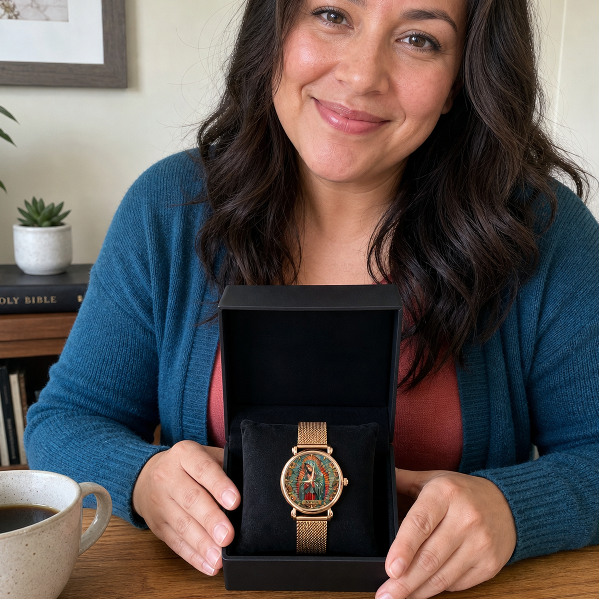 Our Lady Of Guadalupe - Personalized Women's Wrist Watch TC100020