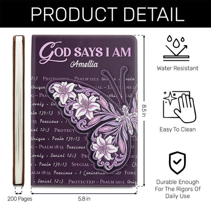 God Says I Am - Christian Inspirational Notebook GMJSNB200024