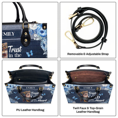 Faith-Inspired - Personalized Leather Handbag GMJSLB200080