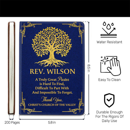 Faith - Personalized Leather Cover Notebook GMJSNB200050