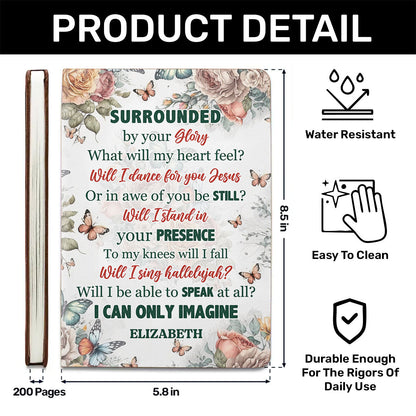 I Can Only Imagine - Personalized Leather Notebook GMJSNB200111