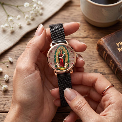 Our Lady Of Guadalupe - Personalized Women's Wrist Watch TC100026