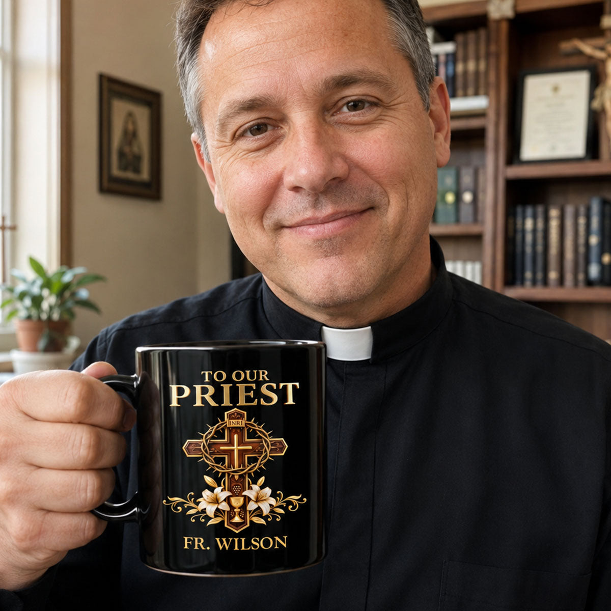 Faithful Shepherd - Personalized Ceramic Coffee Mug