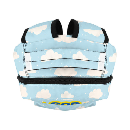 God Says I Am - Personalized Kids Backpack
